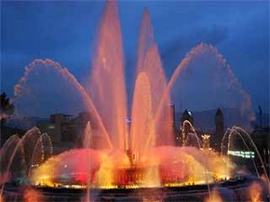 Barcelona - Singing fountains